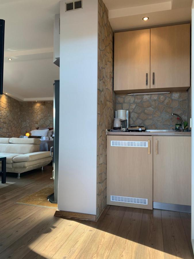 Doormat# Wait 'N Sea, Jacuzzi, Luxury Stone House Apartment Epanomi Exterior photo