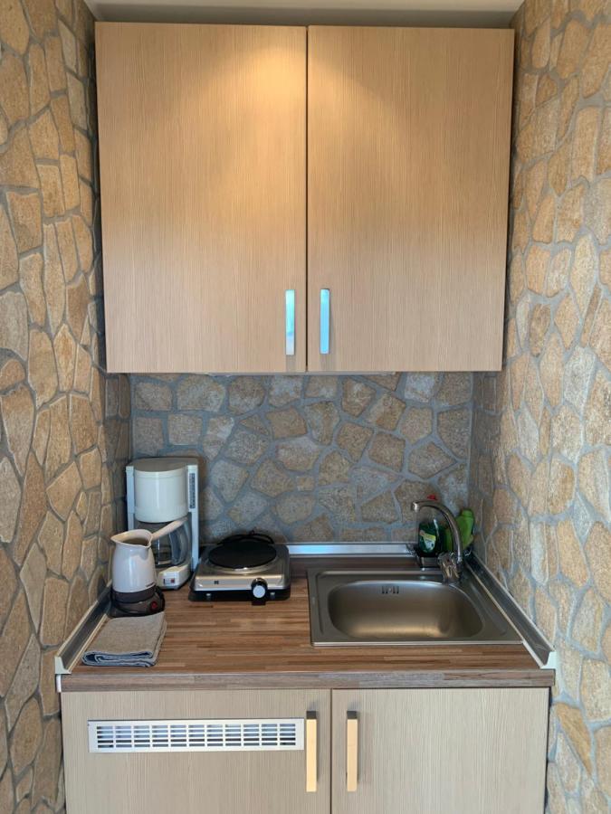 Doormat# Wait 'N Sea, Jacuzzi, Luxury Stone House Apartment Epanomi Exterior photo